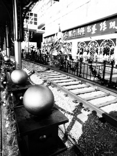 採用懷舊相片粗粒子效果後