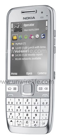 Nokia E55 白色版 Nokia E55 白色版