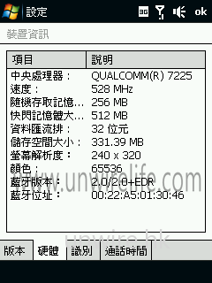 Touch Cruise 第二代與第一代相比,不但處理器時脈快了,記憶體亦加大了一倍,只是屏幕大細及解像度仍然沒變。 Touch Cruise 第二代與第一代相比,不但處理器時脈快了,記憶體亦加大了一倍,只是屏幕大細及解像度仍然沒變。