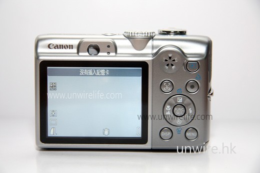 雖然屬於 PowerShot 機款，但由於屬 A 系機款，所以機背按鍵保持簡潔，用起來要上手不難。